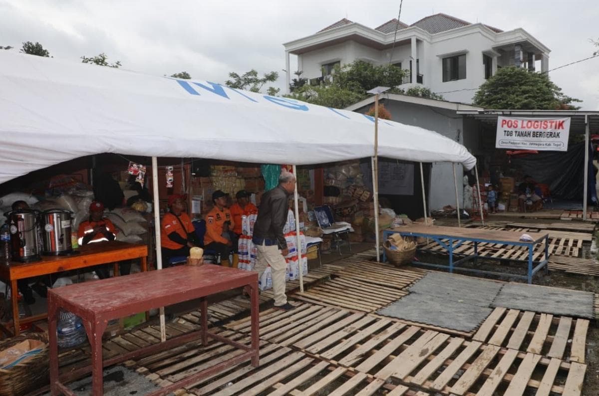 Bencana Tanah Bergerak di Tegal, Pemerintah Akan Relokasi Warga Terdampak