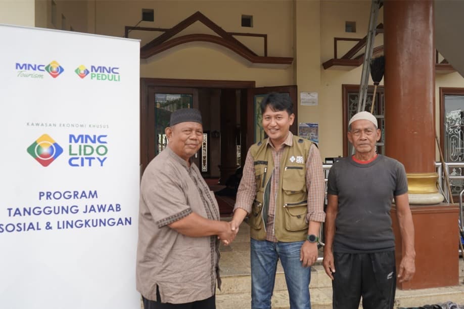 KEK MNC Lido City Konsisten Dukung Kenyamanan Ibadah Warga, Program Peduli Masjid Terus Berlanjut