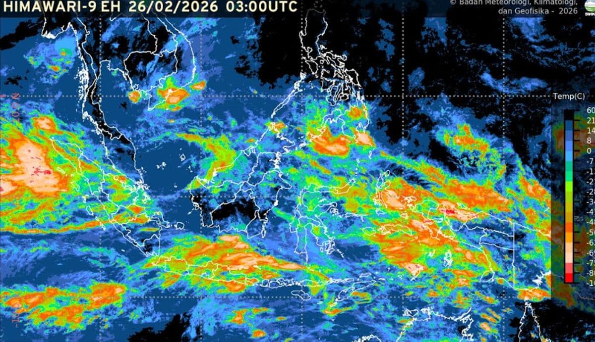BMKG Deteksi Awan Konvektif Picu Hujan di Sejumlah Wilayah Indonesia, Masyarakat Diminta Waspada