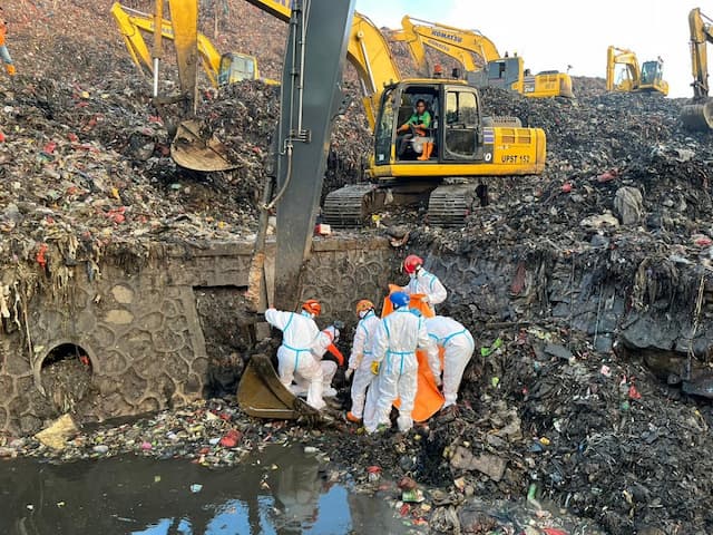 Update Korban Longsor TPST Bantargebang: 6 Tewas, 6 Selamat, 1 Hilang