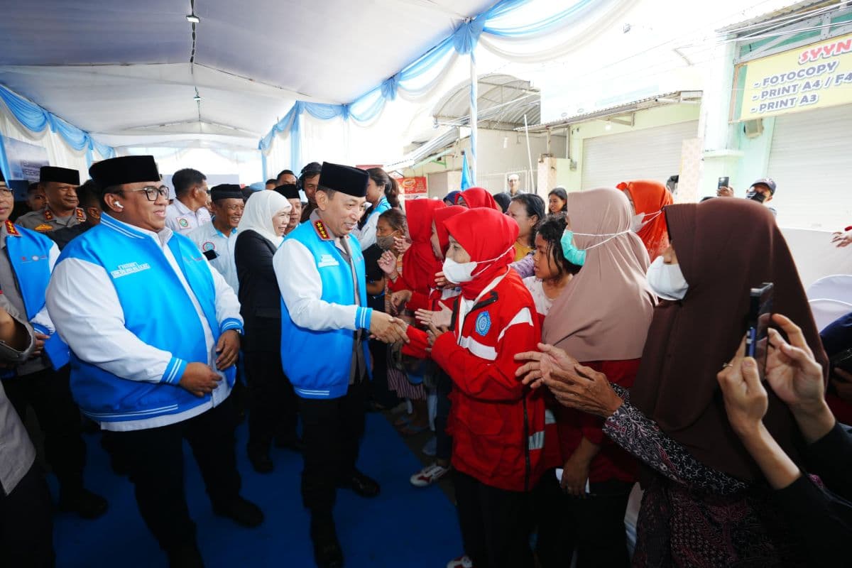 Silaturahmi Ramadhan Bareng KSPSI di Jatim, Kapolri Ajak Buruh Bersatu Dukung Upaya Perdamaian Presiden