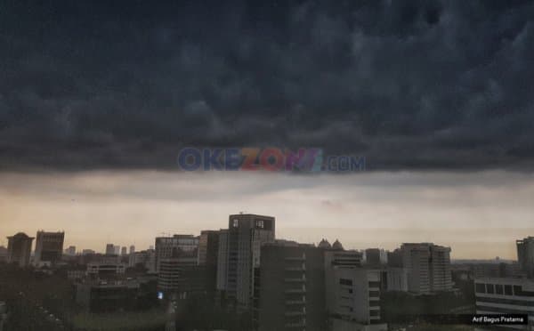 Prakiraan Cuaca Jabodetabek Hari Ini: Siang hingga Sore Berpotensi Hujan Disertai Petir