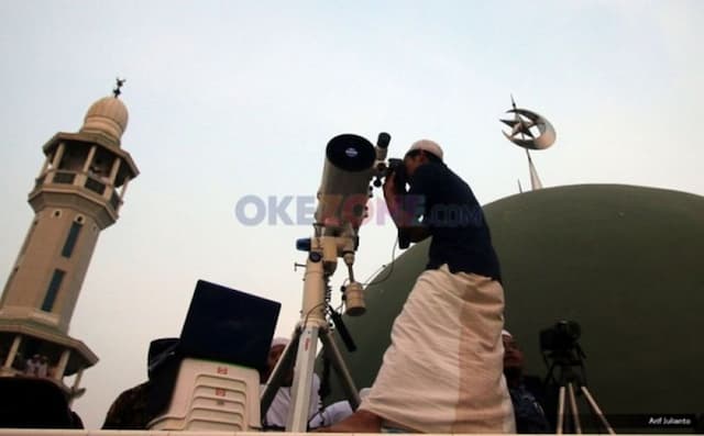 Hasil Pengamatan Lembaga Falakiyah PBNU: Hilal Masih di Bawah Kriteria