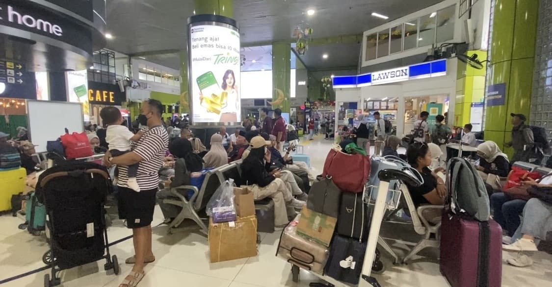 482 Ribu Penumpang Mudik Gunakan Kereta Api dari Jakarta