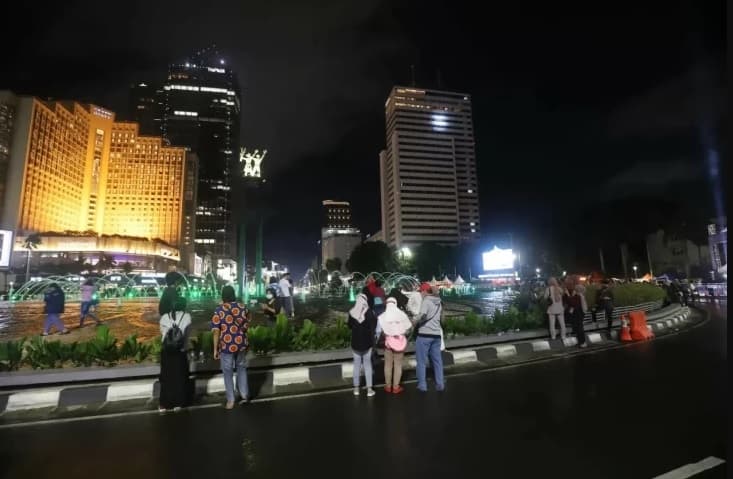 Ada Car Free Night Takbiran, Jalan Sudirman-Thamrin Ditutup Pukul 18.00 WIB