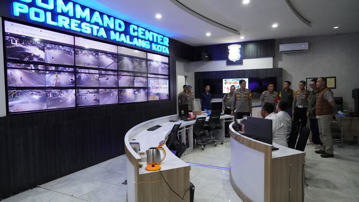 Polisi Siapkan Akses 252 CCTV Lewat Microsite untuk Pantau Lalin saat Lebaran di Malang