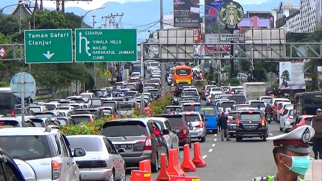 Jalur Puncak Macet, One Way Diterapkan