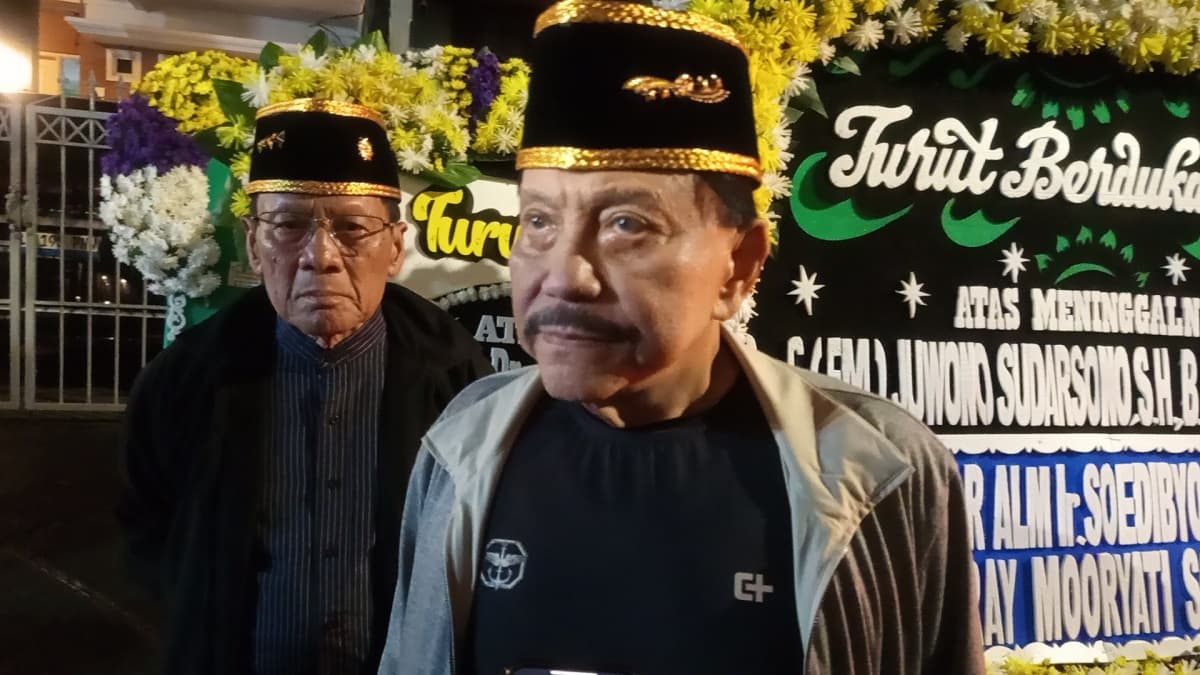 Hendropriyono Melayat ke Rumah Duka Juwono: Dia Sipil, tapi Jiwanya Militan
