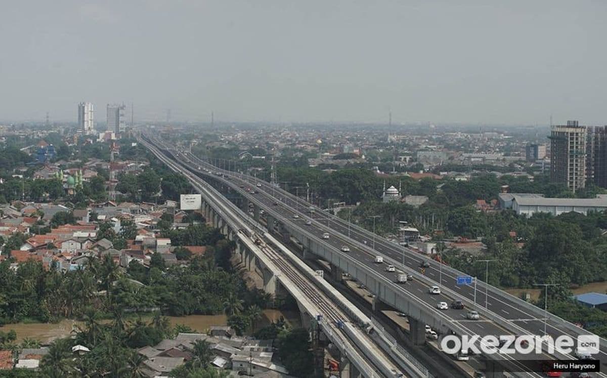 Puncak Arus Balik, Tol Japek KM 70&ndash;72 Padat, Jalur MBZ Masih Lancar