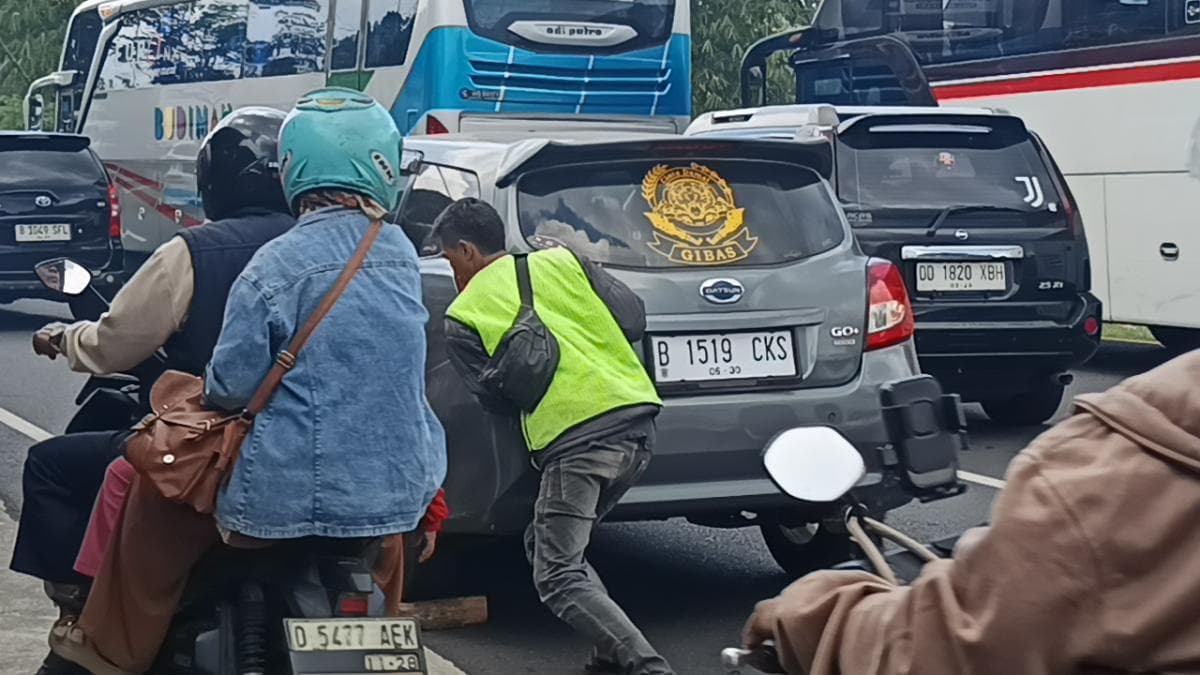 Ini Kisah di Balik "Tim Ganjel" Tanjakan Lingkar Gentong saat Mudik 2026
