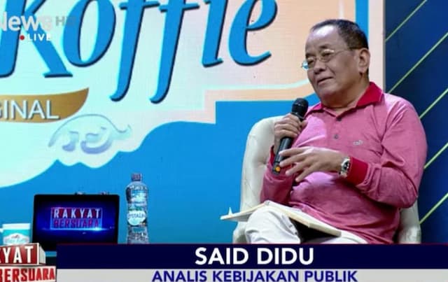 Said Didu: Perang Timteng Justru Lebih Banyak Berkahnya bagi RI