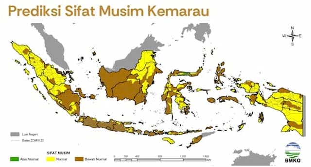 BMKG Ingatkan Kemarau 2026 Lebih Kering, El Nino Berpotensi Muncul