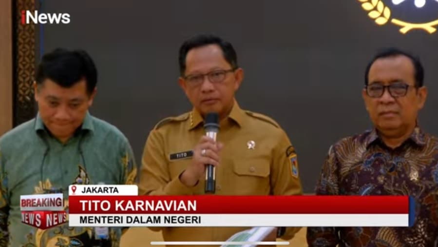 Mendagri Tito: Program Pemulihan Pascabencana Sumatera Rampung dalam Tiga Tahun