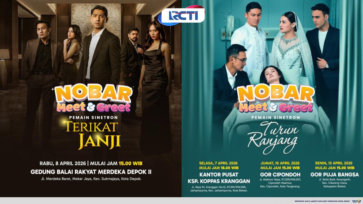 Ikuti Keseruan Nonton Bareng Pemain Sinetron RCTI di Kotamu. Jangan Sampai Ketinggalan!