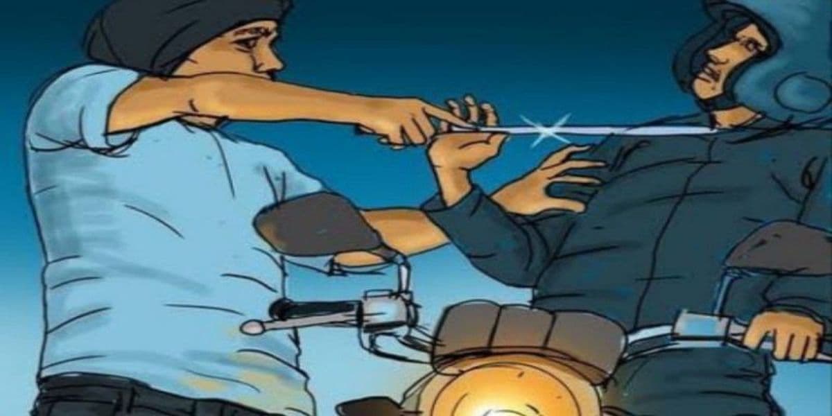 Petugas Damkar Dibegal di Gambir Jakpus, Motor dan Ponsel Raib