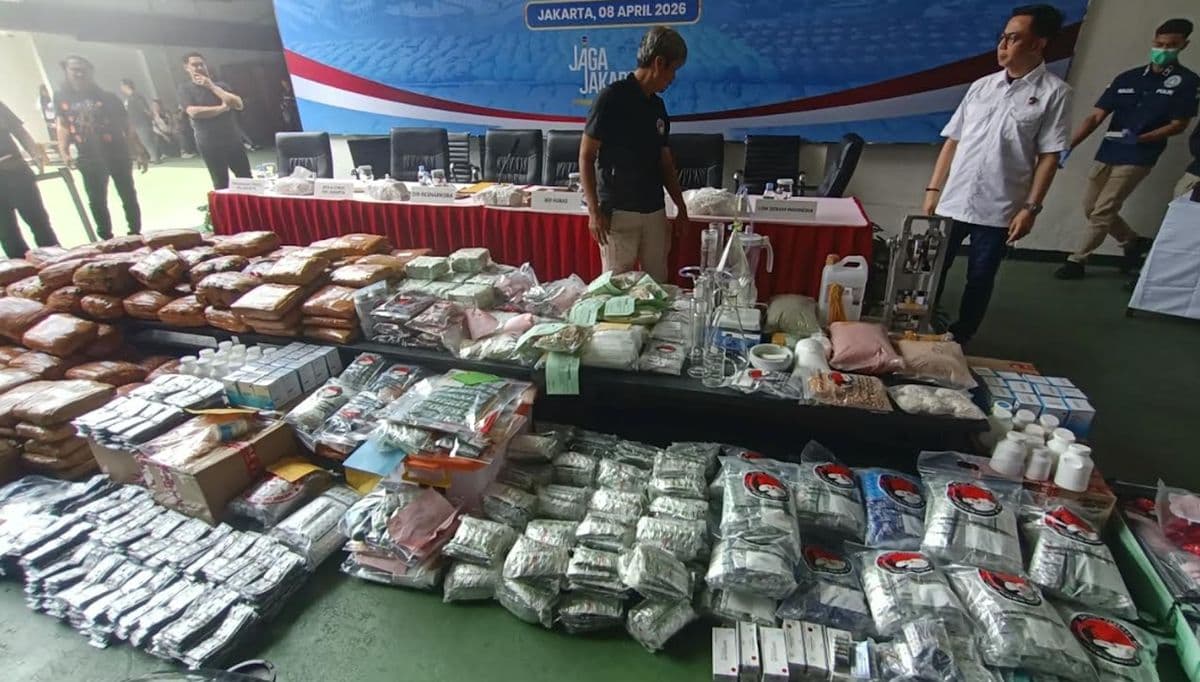 Polda Metro Tangkap 2.485 Tersangka Narkoba Selama Januari-Maret, 7 di Antaranya Anak-Anak