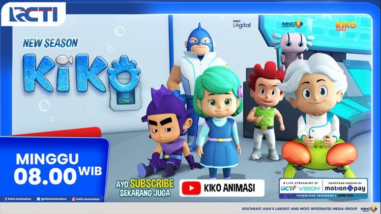 KIKO Episode BLAST FROM THE PAST, Minggu 12 April 2026 Jam 08.00 Pagi di RCTI