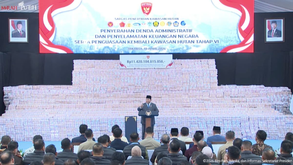 Satgas PKH Serahkan Rp11,4 T ke Negara Dinilai Sangat Berguna bagi Rakyat