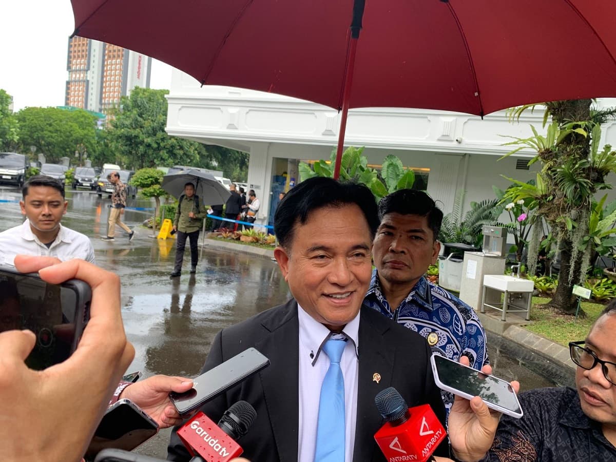 Gibran Usul Hakim Ad Hoc Dilibatkan dalam Kasus Andrie Yunus, Yusril: Akan Dikaji Bareng MA