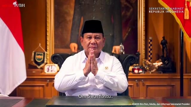 Dharma Santi 2026, Prabowo: Momentum Mempererat Persaudaraan