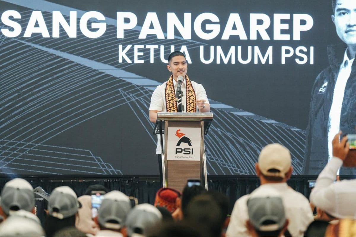 Kaesang Minta Kader PSI Kolaborasi dengan Partai Lain Termasuk Gerindra