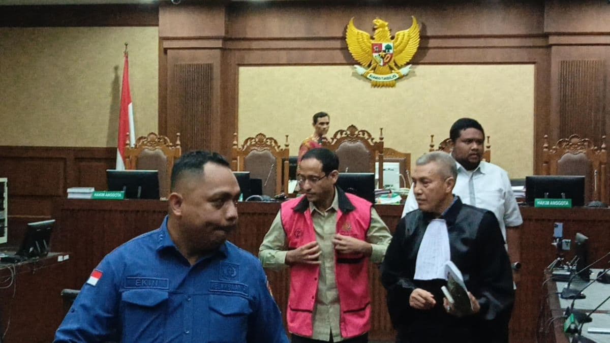 Nadiem Absen Sidang Kasus Korupsi Chromebook, Dirawat di Rumah Sakit!
