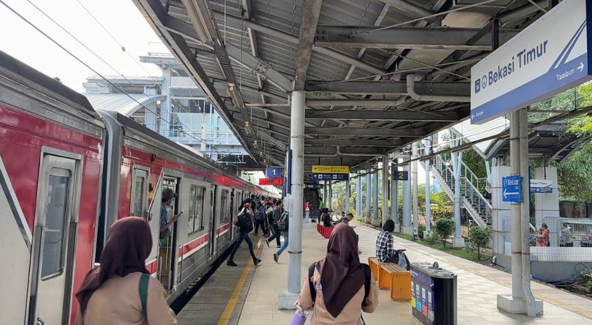 KRL Bekasi-Cikarang Kembali Beroperasi Normal Pasca-Kecelakaan