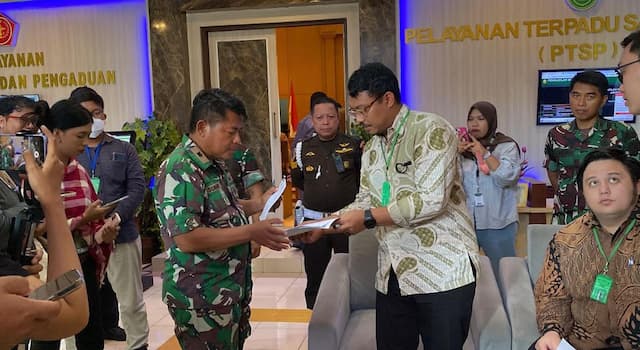 TAUD Serahkan Surat Penolakan Andrie Yunus Hadir di Sidang Pengadilan Militer