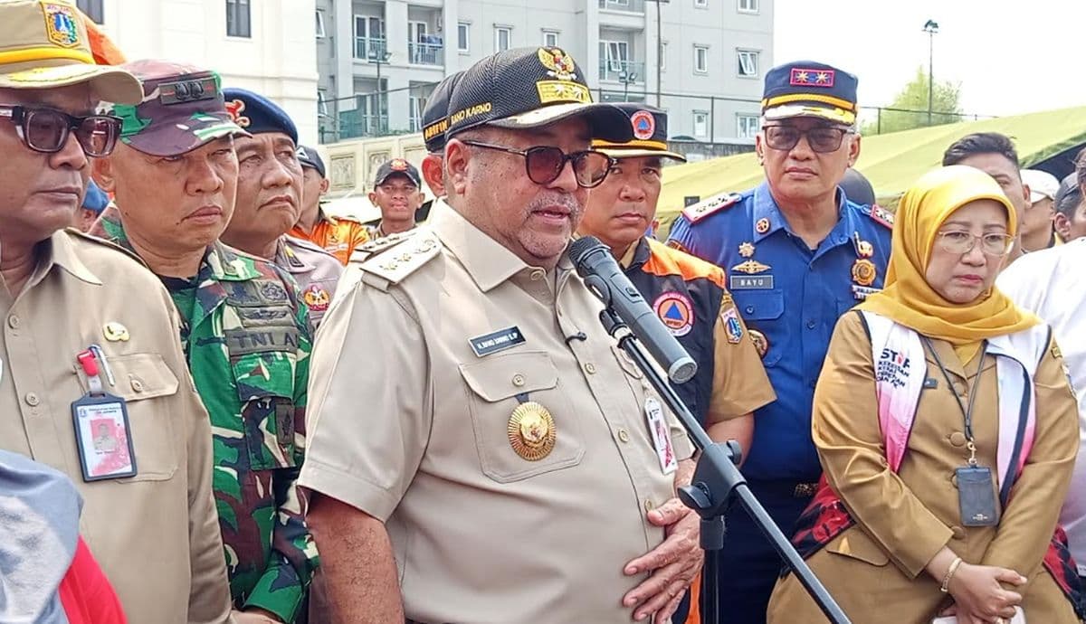 Pasar Jiung Terbakar, Rano Karno: Penyebab Kebakaran di Jakarta 95 Persen Akibat Korsleting Listrik