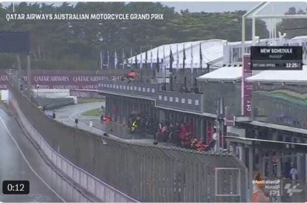 FP1 MotoGP Australia 2024 Dibatalkan