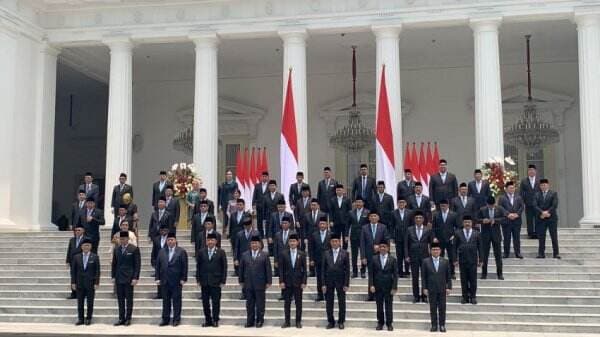 17 Menteri Jokowi Masuk Kabinet Merah Putih Prabowo, Satu Wamen Naik Posisi