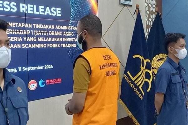 Lakukan Penipuan Trading Forex, WNA Nigeria Ditangkap Imigrasi Bandung