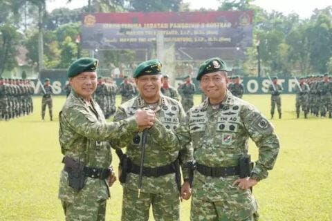 3 Jenderal Kostrad yang Dimutasi Panglima TNI, Salah Satunya Jadi Staf Khusus KSAD