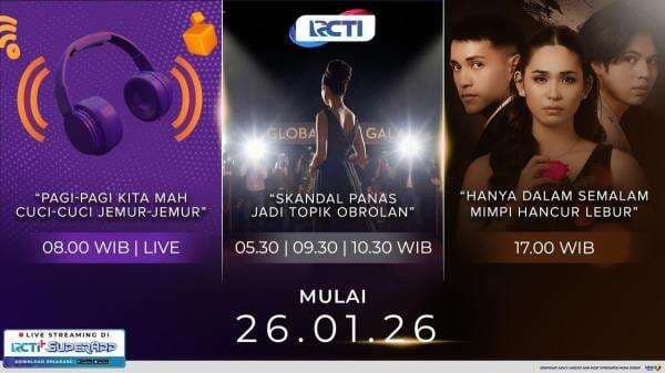 RCTI Beda Resmi Dimulai: Transformasi Besar untuk Era Hiburan Baru