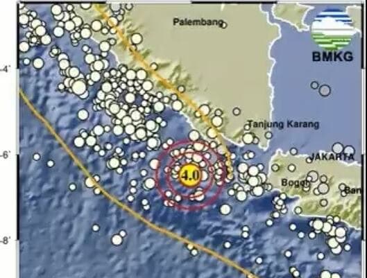 Gempa Magnitudo 4 Guncang Tanggamus Lampung