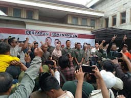 Setelah Paslon 01, Paslon 02 Wahyu-Ramzi Deklarasikan Kemenangan 