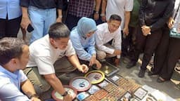 Kunjungi Pasar Klitikan Solo Bersama Respati-Astrid, Kaesang Beli Akik dan Lonceng Kalung Sapi