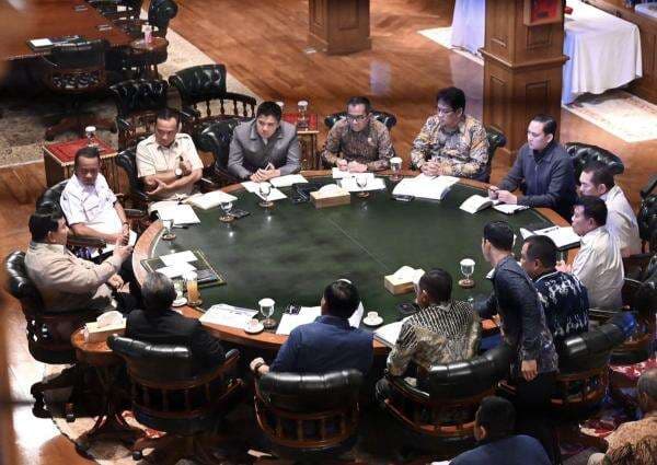 Ratas di Hambalang, Prabowo Kumpulkan Menteri Bahas Perkembangan Program Strategis
