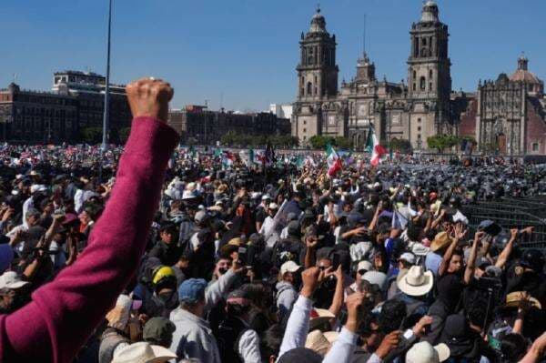 Ribuan Gen Z Turun ke Jalan di Meksiko, Protes Kekerasan hingga Pembunuhan Wali Kota Ribuan Gen Z Turun ke Jalan di Meksiko, Protes Kekerasan hingga Pembunuhan Wali Kota