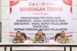 Polres Pelalawan Siapkan Personel Unggul untuk Amankan TPS Pilkada 2024