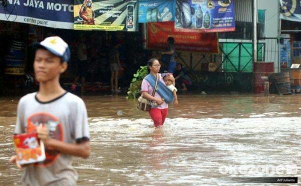 Banjir Belum Surut, BPBD Catat 45 RT dan 21 Jalan Tergenang