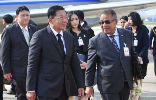 Negaranya Dilanda Gempa Tewaskan 3.100 Orang Lebih, Pemimpin Myanmar Kunjungan Luar Negeri Negaranya Dilanda Gempa Tewaskan 3.100 Orang Lebih, Pemimpin Myanmar Kunjungan Luar Negeri