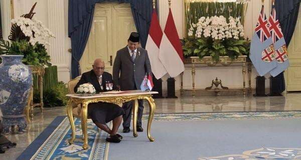 Prabowo Terima Kunjungan Resmi PM Fiji di Istana Merdeka Prabowo Terima Kunjungan Resmi PM Fiji di Istana Merdeka