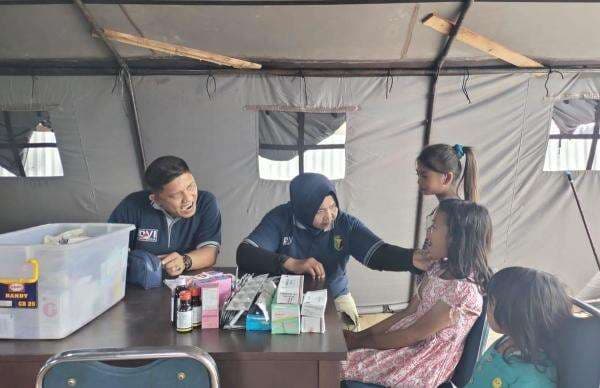 Ratusan Warga Sumbar Keluhkan Penyakit Usai Bencana, Polri Turunkan Tenaga Medis