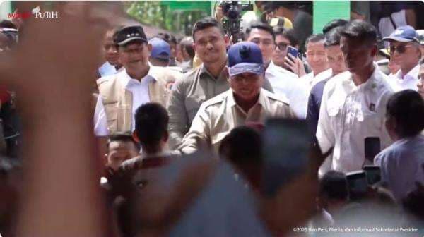 Presiden Kunjungi Posko Pengungsian di Langkat, Pastikan Kekurangan Air Segera Diatasi