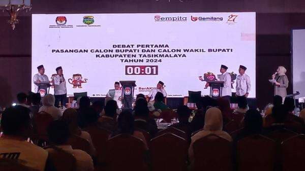 Debat Perdana Calon Bupati dan Wakil Bupati Tasikmalaya