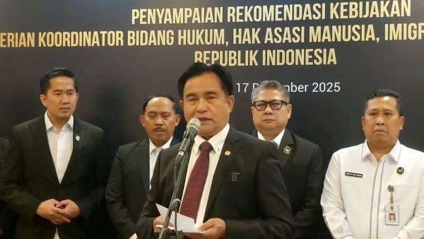 Perpol soal Polisi Duduki Jabatan Sipil, Menko Yusril: Masih Kita Kaji!