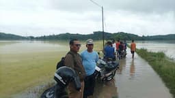 Banjir Rendam 200 Hektar Sawah di Gadingrejo, Petani Terancam Gagal Panen