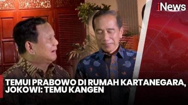 Jokowi Temui Presiden Prabowo di Kertanegara, Ada Apa?