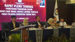 RESMI, Witiarso Utomo - Ibnu Hajar Ditetapkan sebagai Paslon Terpilih Pilkada Jepara 2024